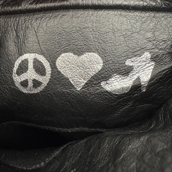 Steve Madden Women's Black Leather Slouchy/Ruched Mid-Calf Heel Boots - Size 5.5 - Picture 10 of 15